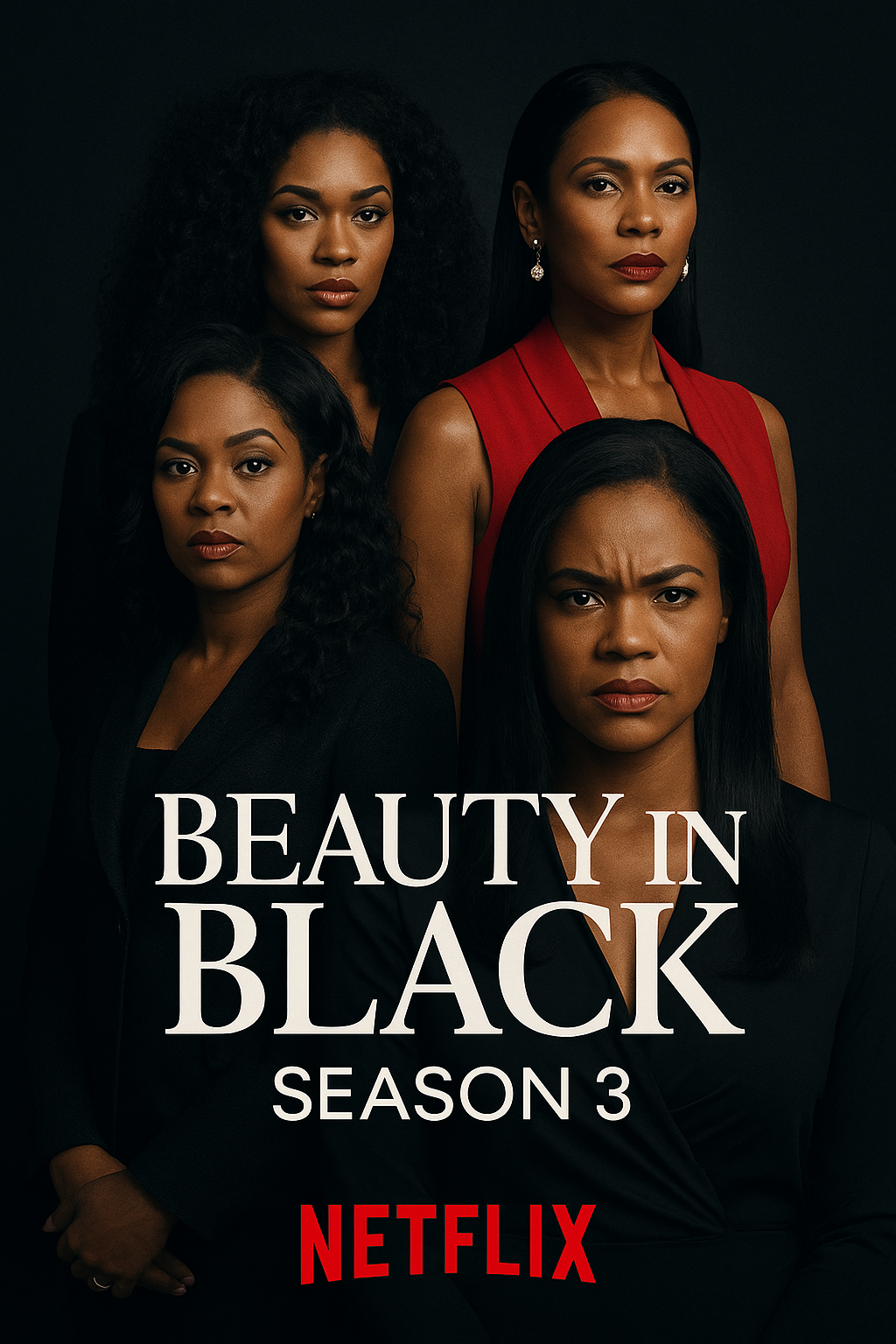 EXCLUSIVE: Beauty in Black Season 3 — The Mask Comes Off, The Blood Hits the Boardroom, and Nobody Leaves Untouched