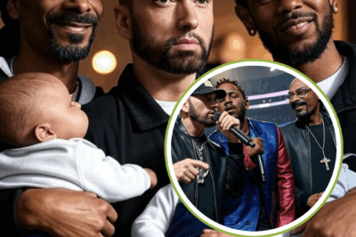 “Rap Gods Become Real Fathers”: Eminem, Snoop Dogg, and Kendrick Lamar Quietly Adopt Abandoned Children in Private Pact That Stunned the Industry