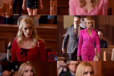 Brianne Howey Stuns in Courtroom Fashion Parade — But There’s More Behind the Looks Than Just Style