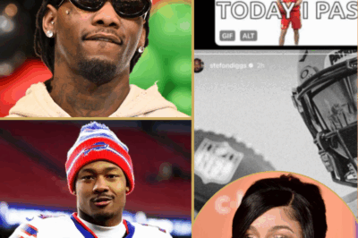 BREAKING NEWS: Offset Shockingly Passes Cardi B to Stefon Diggs in a Jaw-Dropping Social Media Move—Is This the End of Their Relationship?