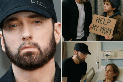 “He Didn’t Hesitate”: Eminem’s Shocking Act of Kindness for a Homeless Child and His Mother Will Leave You in Tears!