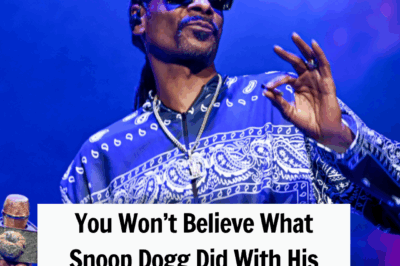 You Won’t Believe What Snoop Dogg Did With His Used Blunts