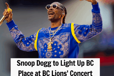 Snoop Dogg Brings West Coast Vibes to BC Lions’ Home Opener Concert