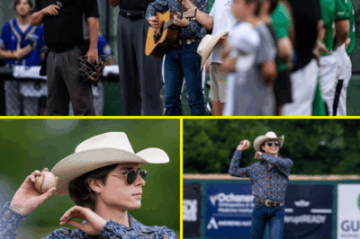 “The Rougarou Game Night Ignites with an Unprecedented Dose of ‘Idol’ Fever: Superstar Runner-Up John Foster Commands Attention, First with a Goosebump-Inducing National Anthem Performance, Then by Confidently Hitting the Mound for the Ceremonial First Pitch, Sparking Wild Speculation About His Next Bold Move!”