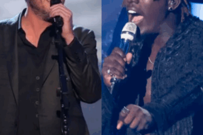“Blake Shelton Joins Jamal Roberts on Stage for Emotional Duet That Leaves Fans in Tears” – Blake Shelton surprised the crowd at Jamal Roberts’ concert by joining him for an impromptu duet, creating an emotional, raw moment that quickly went viral. Blake, who had been secretly mentoring Jamal, called the duet a chance to pass the torch. Fans and industry insiders hailed it as a defining moment in country-soul. Jamal, overwhelmed, thanked Blake for lifting him and making the dream come true.