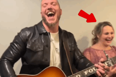 The stage was loud. But backstage, Breanna Nix and Brandon Lake sang “Daddy’s DNA” — and time stood still. No lights. Just tears, harmony, and a moment that hit deeper than the finale.