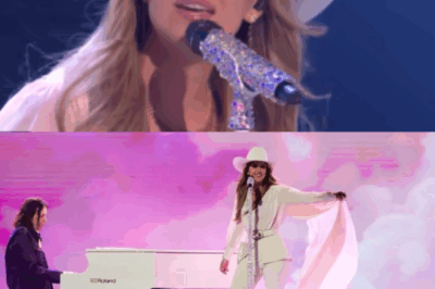 Draped in white, bathed in smoke, and singing of love lost on the Texas border — Lainey Wilson’s “Somewhere Over Laredo” stunned the AMAs. No trophy needed. She was the moment.