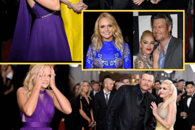 UNEXPECTED MOMENT AT THE COUNTRY MUSIC AWARDS: Miranda Lambert, Blake Shelton & Gwen Stefani COLLIDE on the Red Carpet! 😱 It was the moment no one expected — Miranda, Blake, and Gwen all on the red carpet at the same time! What followed? A brief exchange and Blake’s face said it all. Miranda stood poised, Gwen had a calm smile, but the tension in the air was undeniable… Fans can’t stop talking about it!