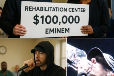 EMINEM SH0CKS THE WORLD: DONATES $100,000 TO REHAB CENTER AND DELIVERS RAP THERAPY TO PATIENTS—YOU WON’T BELIEVE WHAT HAPPENED NEXT!