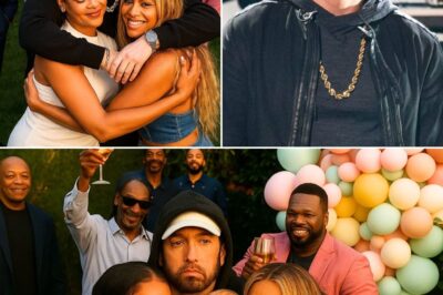 SH0CKING SCENE: Eminem’s Grandson’s Baby Shower Turns Uncomfortably Silent — Beyoncé & Rihanna’s Emotional Hug Can’t Hide Hailie Jade’s MYSTERIOUS Disappearance!