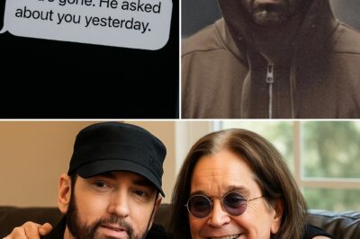 “Dad’s Gone”: Eminem’s Private Visit to Ozzy Osbourne’s Home Leaves Fans in Tears — What He Whispered Will Break You!