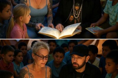 Eminem and Kim Share Bedtime Stories to Children in Need — But Wait Until You See What Kim Reveals!