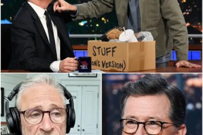 Jon Stewart’s Explosive Rant: ‘I Won’t Be Silenced!’ – He Drops Bombshell on ‘Daily Show’ Doom After Colbert’s Brutal Axing… And It’s WAY Bigger Than You Imagine!
