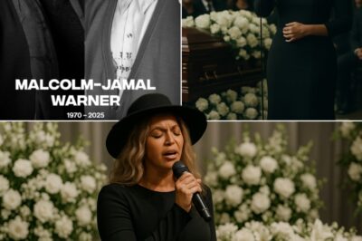 “He Was the Soul of a Generation” – Beyoncé’s Tearful Farewell to Malcolm-Jamal Warner That Left Everyone in the Chapel Speechless!
