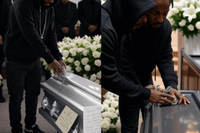Kendrick Lamar’s Quiet Farewell at Snoop Dogg’s Granddaughter’s Funeral: A Raw, Sacred Moment Witnessed Only by a Few