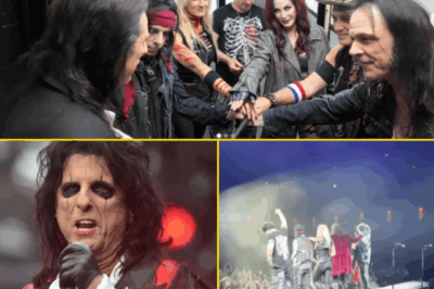 “Tears for the Prince of Darkness: Alice Cooper’s Heartbreaking On-Stage Tribute to Ozzy Osbourne Leaves Fans in Silence”