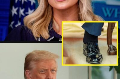 “IT’S TIME I SPEAK OUT” — Karoline Leavitt Makes Sh0cking Statement When Asked About Trump’s Health After Swollen Feet Raise Concerns