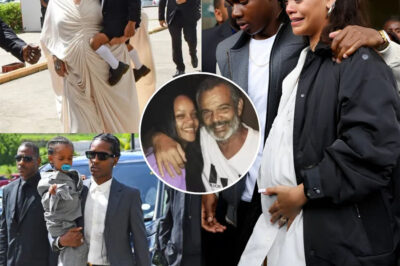 Heartbreak for Rihanna: Funeral Turns Emotional as A$AP Rocky Whispers 7 Words That Sh0ck the World!