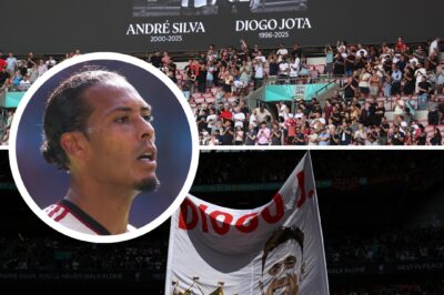 “Absolutely Disrespectful!” — Van Dijk Slams Palace Fans Over Sh0cking Wembley Disruption!