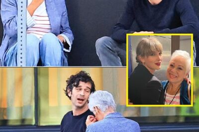 “ALL Because of Taylor Swift” — Denise Welch in Tears on the Street, Comforted by Son Matty Healy After Br:utal TV Interview