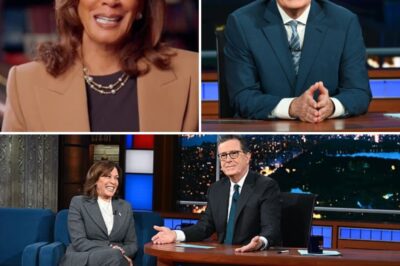 From Cancellation to Controversy — Stephen Colbert’s Explosive Return Hosting Kamala Harris After Pointing Fingers Over His Show’s Collapse