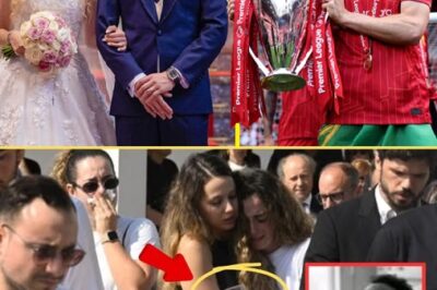 “A Cry That Shook the World” — Diogo Jota’s Wife Collapses in Grief at Funeral… and One Small Item in Her Hand Broke Everyone’s Heart