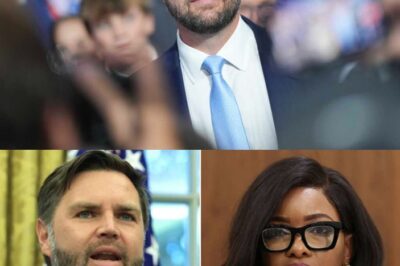 JD Vance’s Image Shattered: Jasmine Crockett’s On-Air Bombshell That Left a Senator Stunned and a Nation Talking