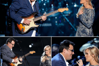 “The Unforgettable Night Carrie Underwood and Vince Gill Froze Time: A Soul-Stirring CBS Duet So Powerful It Felt Like Heaven Descended on Stage”