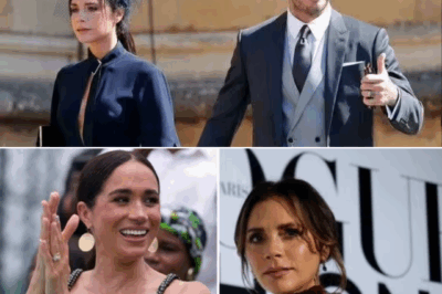 From Royal Wedding Guests to Silent Rivals: Inside Meghan Markle and Victoria Beckham’s Bitter Fall-Out