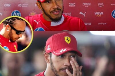Lewis Hamilton Breaks Down: Ferrari’s Tough Season Pushes F1 Legend to Tears in Summer Break!