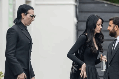 “A MOMENT OF PEACE” – Marilyn Manson’s Heartwarming Gesture as He Leads Rock Royalty At Ozzy Osbourne’s Funeral as Black Sabbath Star is Laid to Rest in Grounds of His Own Mansion