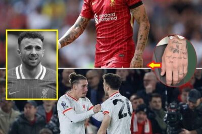 Diogo Jota’s Liverpool team-mate Kostas Tsimikas reveals heartbreaking new tribute tattoo to ‘a true legend’: Just four words that moved millions to tears