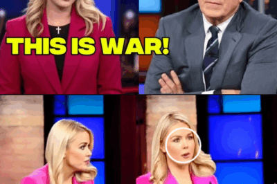UNBELIEVABLE SCENES ON LIVE TV: Stephen Colbert STUNNED as Karoline Leavitt UNLEASHES DEVASTATING Secret—Cameras FORCED OFF After Producers Lose Control!