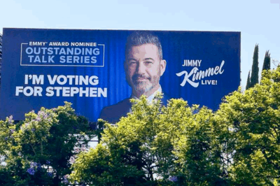 Jimmy Kimmel’s Surprise Billboard: Heartfelt Solidarity or a Calculated Power Move in the Late-Night Wars?