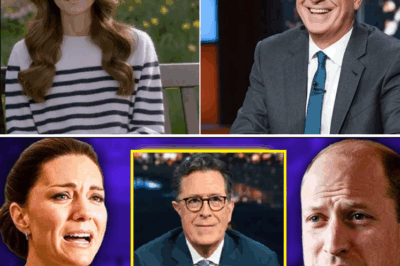 Prince William delivers “RUTHLESS” judgment after TV host Stephen Colbert refuses to apologize for jokes about Kate Middleton’s health
