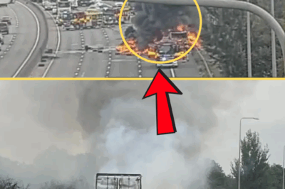M25 traffic chaos: Massive vehicle f.ire causes severe delays between Junction 29 and Junction 30