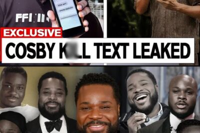 Hollywood on Edge as Ice Cube Drops Alleged “K*ll Order” Texts — Bill Cosby Accused of Plotting to Silence Malcolm-Jamal Warner in Sinister Betrayal