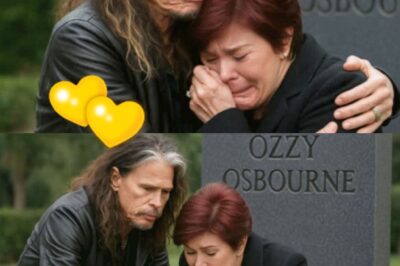 “He Lived Every Day for You, Sharon” — Steven Tyler’s Tearful Whisper at Ozzy Osbourne’s Funeral Brings Crowd to Its Knees in the Most Heartbreaking Moment of the Day