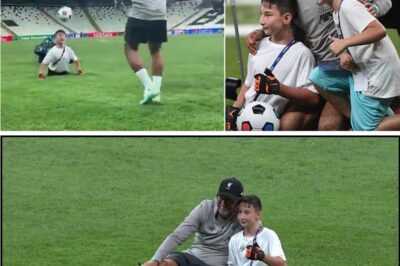 Heartwarming Victory! Salah’s First Park Day with Son Leaves Fans Cheering for Future Star!