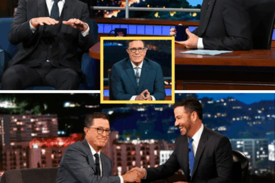 Stephen Colbert Pays a Solemn and Haunting Tribute to Jimmy Kimmel, Declaring ‘Tonight We Are All Jimmy Kimmel’ — A Night of Emotion, Mystery, and Questions About the Secrets Behind the Host’s Unexpected Departure