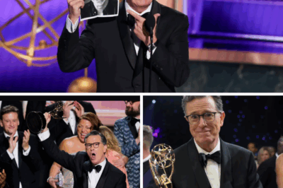 The Hidden Pain Behind the Laughter — What Stephen Colbert Finally Revealed in His Emotional Emmys Speech After the Shocking Cancellation of ‘The Late Show’ Left Hollywood Silent
