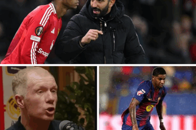 Paul Scholes Blasts Marcus Rashford as a ‘DI:SGR:ACE’ for Leaving Man United – Red Devils Legend Admits He ‘Struggles to Feel Happy’ for On-Loan Barcelona Star in Explosive Rant