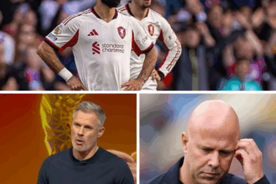 Jamie Carragher Says Liverpool ‘Had It Coming’ Against Crystal Palace — Exposes Where Arne Slot Went Wrong and Names Who Truly Bears the Blame for Shock Defeat