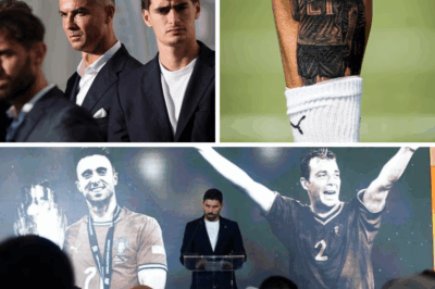 Cristiano Ronaldo and His Portugal Team-Mates Pay an Emotional Tribute in Their First International Camp Without Diogo Jota — as a Former Premier League Star Unveils a Heartfelt Tattoo Honoring His Late Friend, Leaving Fans Wondering About the Deeper Story Behind the Gesture