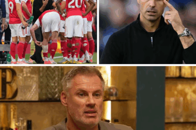 ‘Something’s Off!’ Jamie Carragher Tears Apart Mikel Arteta’s Sh0cking Claim About Arsenal’s ‘Attacking Goalkeeper’ — Sparks Explosive ‘Handbrake’ Row