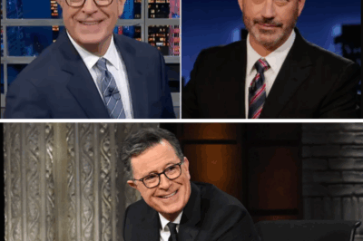 Stephen Colbert Says He’s ‘So Proud’ of Jimmy Kimmel and His Emotional Monologue About ‘Free Speech and Unity’