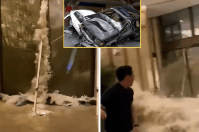 Apocalyptic Horror Unfolds as Super Typhoon Ragasa Batters Hong Kong — Giant Wall of Water Smashes Through Luxury Hotel Reception, Sending Terrified Guests Screaming for Their Lives