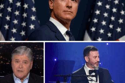 “CLASH OF TITANS ERUPTS” — Newsom Launches a Stunning Rebuttal Against Hannity After the Fox Host Claims That No ‘Prominent Conservative’ Ever Wanted Jimmy Kimmel Pulled Off the Air, Sparking Intense Debate and Public Outcry