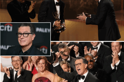 ONE HOUR AGO: Stephen Colbert Wins Emmy as ‘The Late Show’ Faces Cancellation – Crowd Cheers and Standing Ovation Leaves Everyone SPEECHLESS