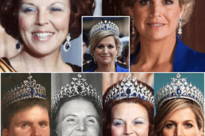The Dutch Sapphire Tiara: A Dazzling Symbol of Royal Legacy ROYAL RADIANCE UNVEILED: The Dutch Sapphire Tiara – A Timeless Masterpiece of Elegance & Legacy!